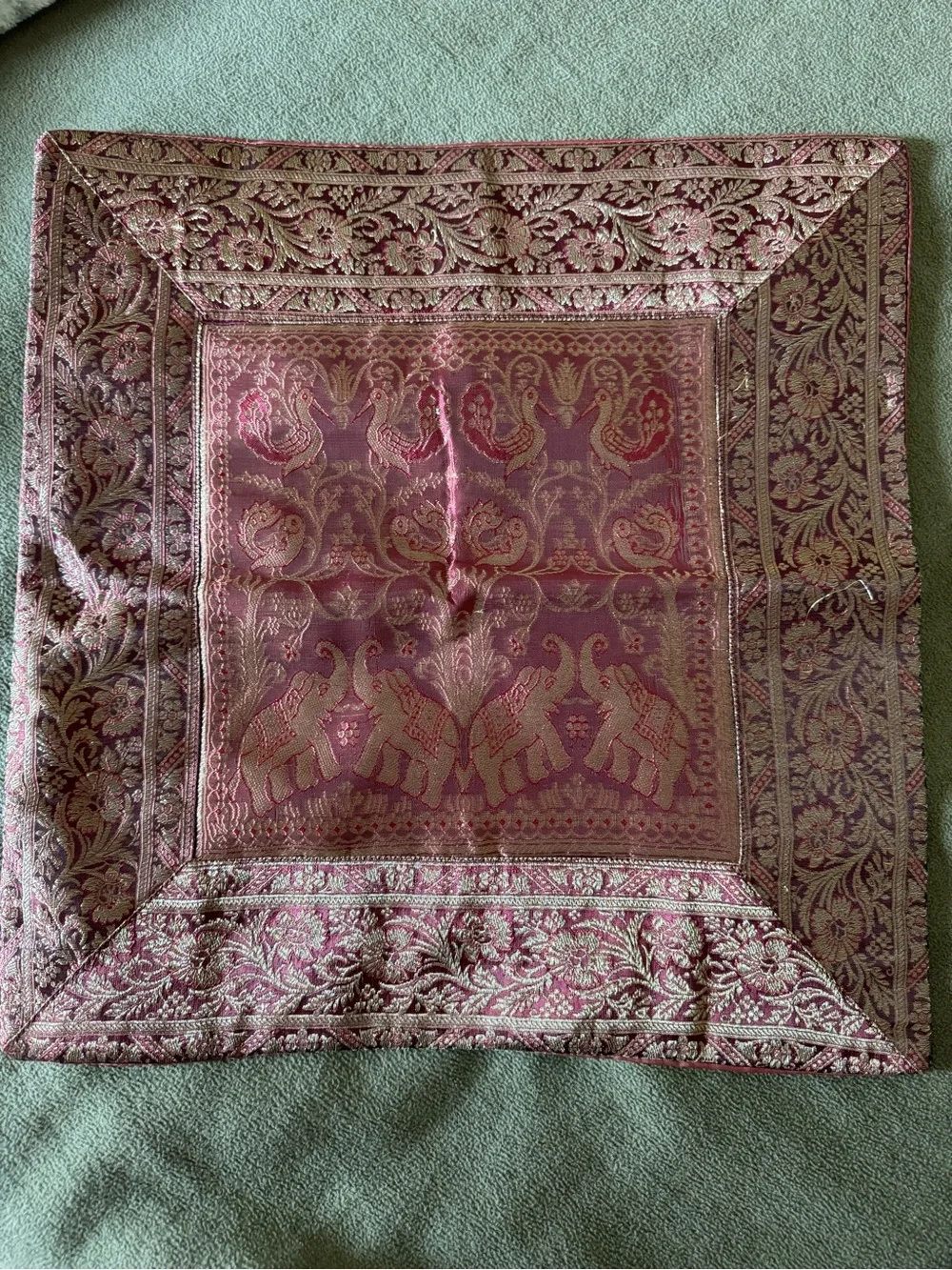 Deep Red Pillow Covers - Made in India
